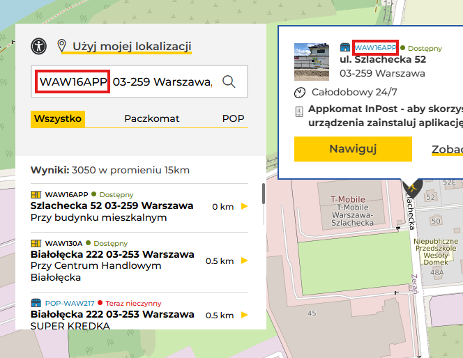 Gdzie znaleźć kod paczkomatu